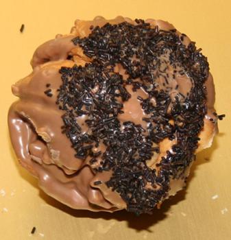 Ballen mit Eierlikör-Marzipan-Füllung